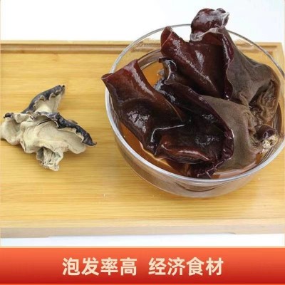 白背木耳干货批发毛肚木耳肉厚片大口感脆爽毛木耳白背木耳图3