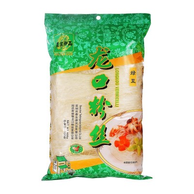 农家御品龙口粉丝400g干货粉丝烧烤粉丝汤米粉酸辣粉一箱24包批发