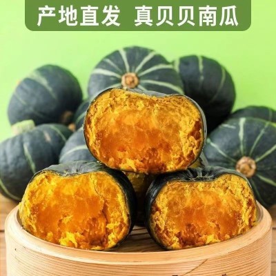 【新鲜贝贝小南瓜】板栗味婴儿辅食老南瓜粉糯香甜代发一件包邮